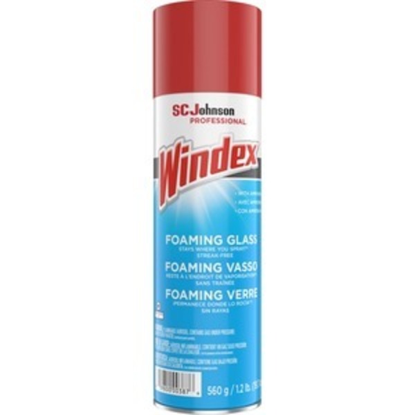 Windex Cleaner, Glass, Foamng,  SJN333813CT